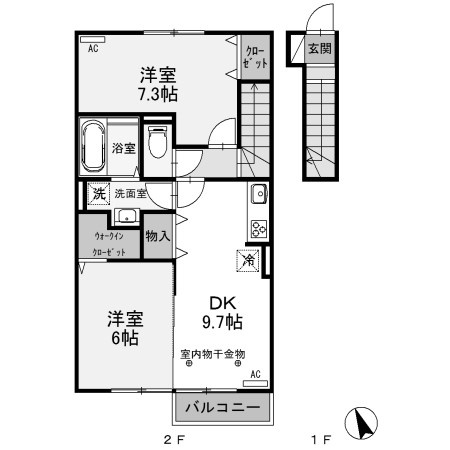 【間取り】 | ダイヤモンド A