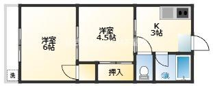 大王ハイツの間取り