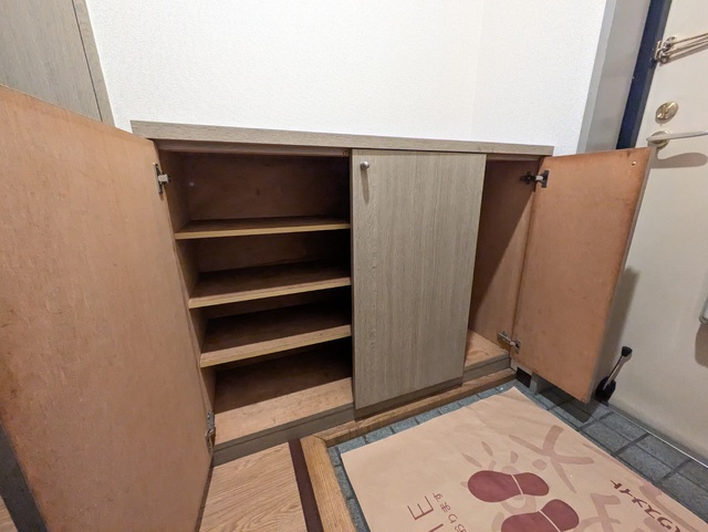★玄関にシューズボックスあり★