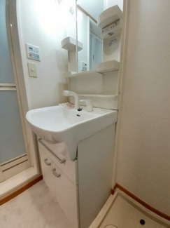 【洗面所】 | ヴィオラＧ | 忙しい朝には欠かせない洗面所です