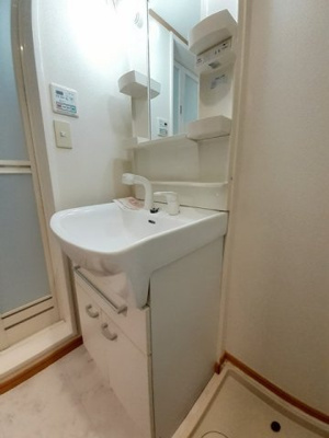 【洗面所】 | ヴィオラＧ | 忙しい朝には欠かせない洗面所です