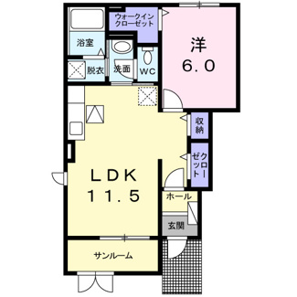 【間取り】 | アスリープ　Ⅰ