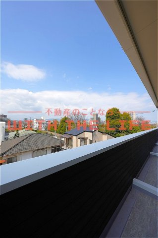 ユーコート櫛原【10.000円キャッシュバック対象物件】のバルコニー|広々としたバルコニーです