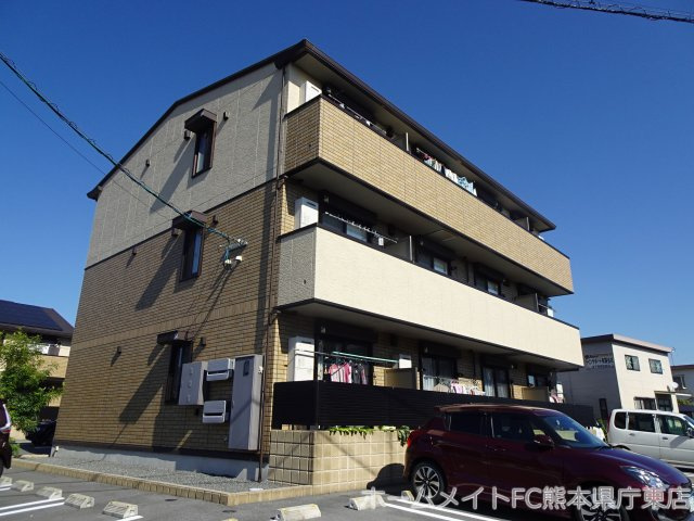 熊本市南区御幸西３丁目のアパートの外観