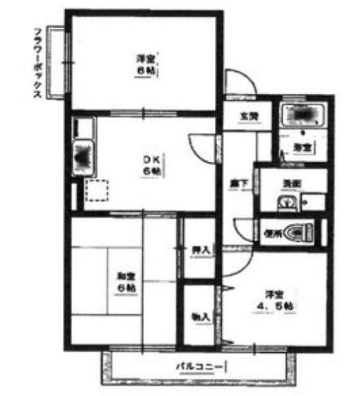 プリシェールNの間取り