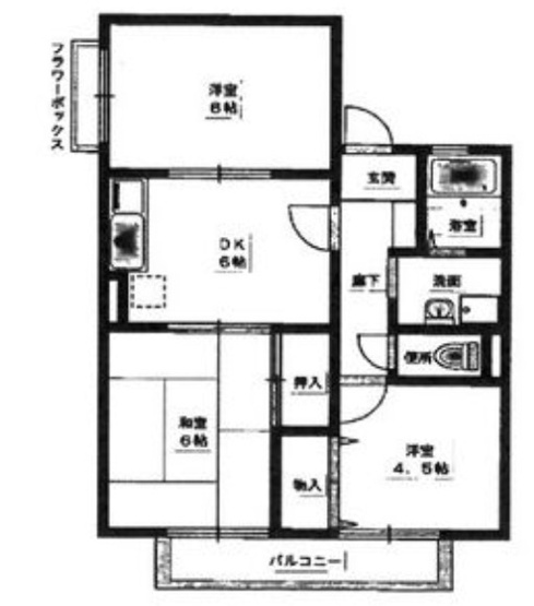 【間取り】 | プリシェールN
