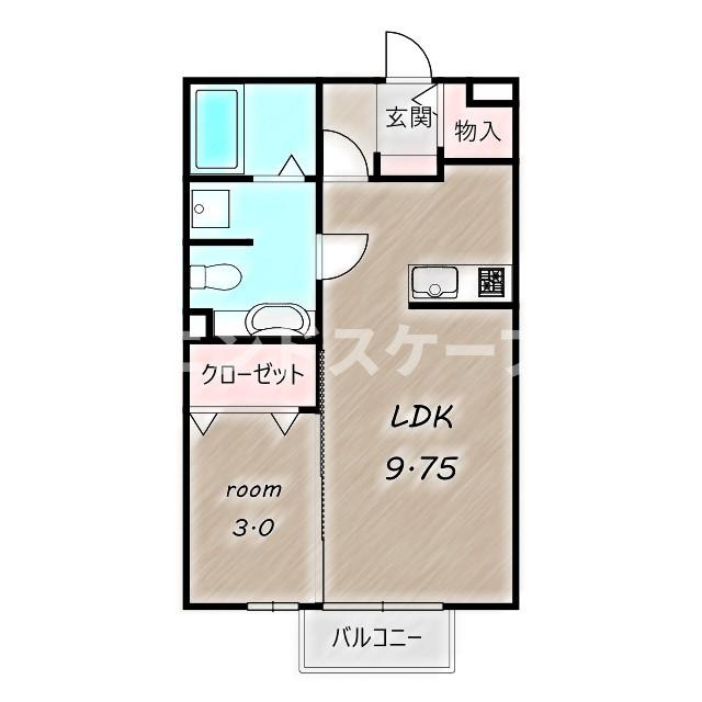 グリーンハイツの間取り|高崎、前橋、伊勢崎エリアのお部屋探しはエンドスケープまで！お客様の理想お聞かせ下さい♪