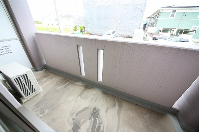 プラネットDのバルコニー