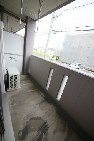 プラネットDのバルコニー