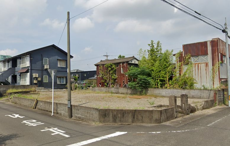 都城市松元町の売地の外観