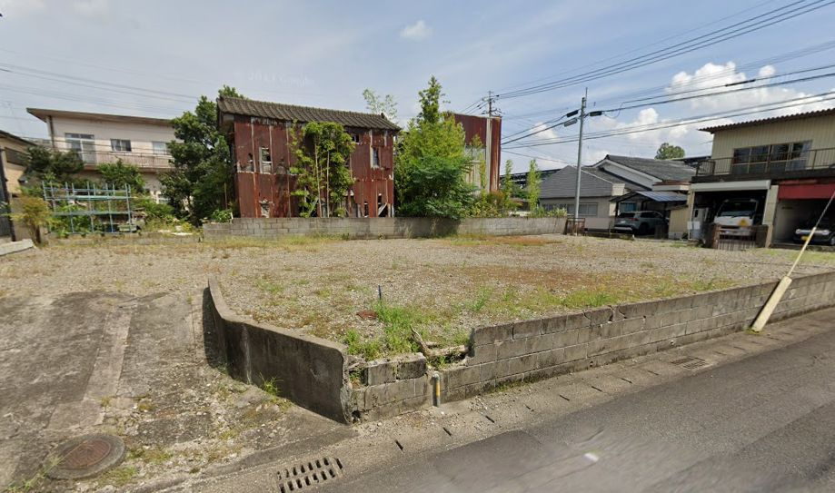 都城市松元町の売地の外観