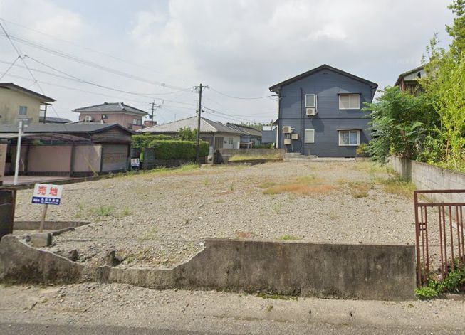 都城市松元町の売地の外観