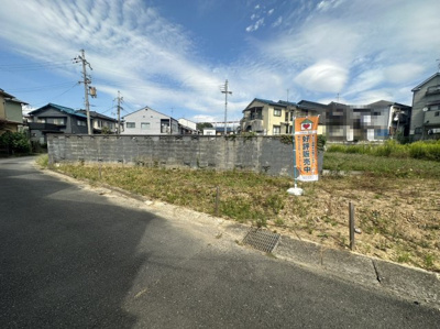 【前面道路含む現地写真】 | 深草東伊達町　売土地（建築条件無）