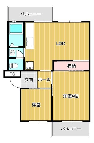 【間取り】 | 有野台公社 | 有野台公社(ＧｏｏｄＨｏｍｅ)