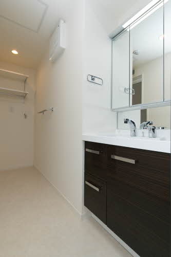 ShaMaison甲子園町の洗面所