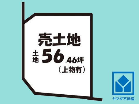 宇治市広野町桐生谷の土地図