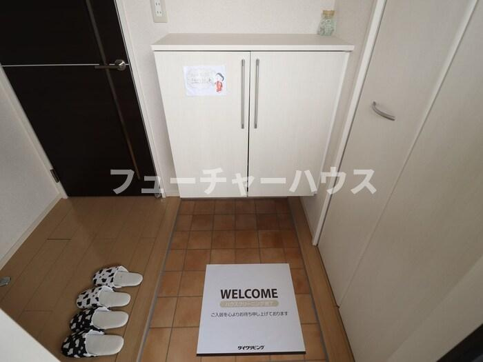 プレアデス見川Ｅの玄関