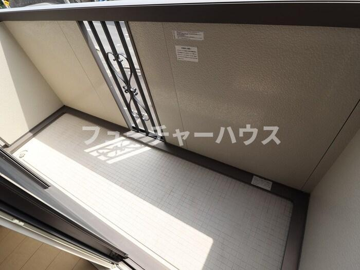 プレアデス見川Ｅのバルコニー