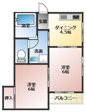 【間取り】 | アベニュー迎町