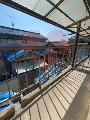 【バルコニー】 | 東大阪市若江本町4丁目貸家
