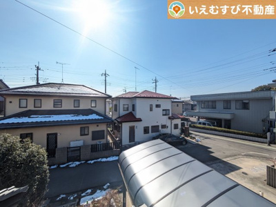 【展望】 | 熊谷市石原　中古戸建 | 展望は開けていて閑静な住宅地が望めます