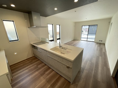 【キッチン】 | 熊谷市銀座　戸建住宅 | ≪3号棟≫
現地(2024年4月撮影)