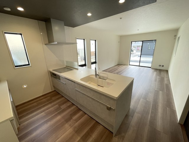 【キッチン】 | 熊谷市銀座　戸建住宅 | ≪3号棟≫
現地(2024年4月撮影)