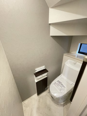 【トイレ】 | 熊谷市銀座　戸建住宅 | ≪3号棟≫
現地(2024年4月撮影)