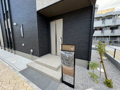 【玄関】 | 熊谷市銀座　戸建住宅 | ≪3号棟≫
現地(2024年9月撮影)