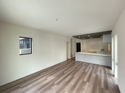 【居間・リビング】 | 熊谷市銀座　戸建住宅 | ≪3号棟≫
現地(2024年4月撮影)