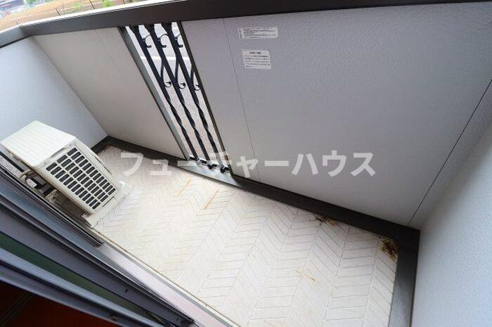 グリーンヴィラ　カサハラ　Ｂのバルコニー