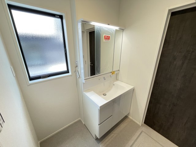 【独立洗面台】 | 熊谷市銀座　戸建住宅 | ≪4号棟≫
現地(2024年4月撮影)