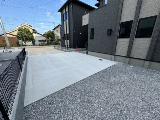 【庭】 | 熊谷市銀座　戸建住宅 | ≪4号棟≫
現地(2024年9月撮影)