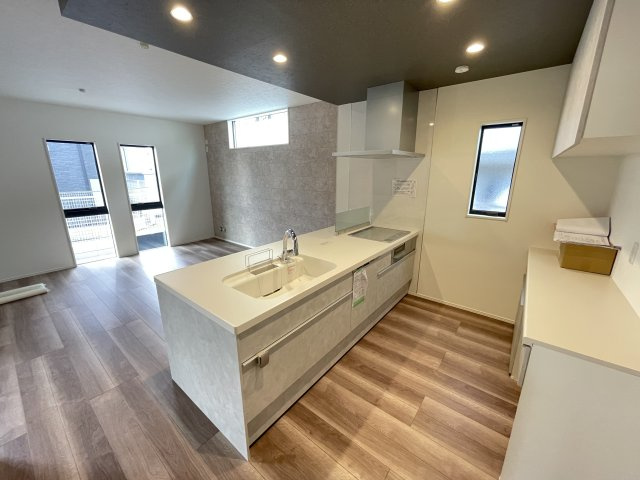 【キッチン】 | 熊谷市銀座　戸建住宅 | ≪4号棟≫
現地(2024年4月撮影)