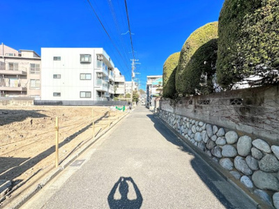【前面道路含む現地写真】 | ◆◇大鋸1丁目　建築条件なし売地◇◆ | ◆土・日・祝日は、当社スタッフによる現地案内会を実施しております。もちろん平日のご案内も可能です。お気軽にご相談ください！！