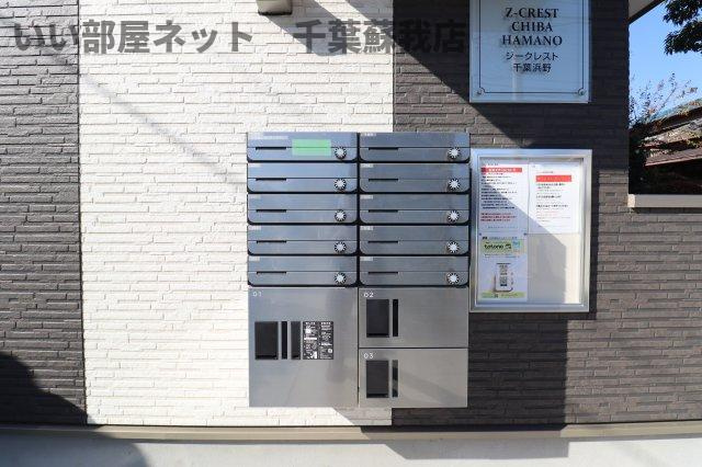 ジークレスト千葉浜野のエントランス|落ち着いたエントランスです