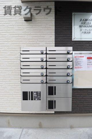 ジークレスト千葉浜野のエントランス|毎日通るエントランスはこのようになっています