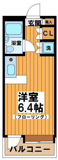【間取り】 | ジョイテル初台