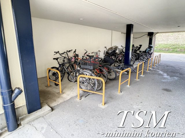 レオハイム木屋のその他共用部分|敷地内駐輪場