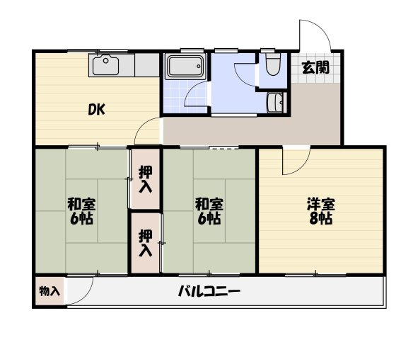 【間取り】の画像