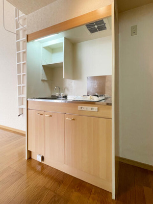 【キッチン】 | オルベージュ大楠 | 別号室の写真になります。現況優先。