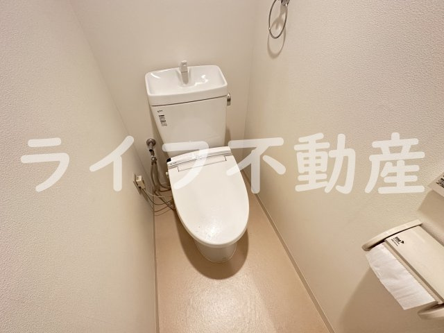 バレイシティのトイレ|シンプルで使いやすいトイレです