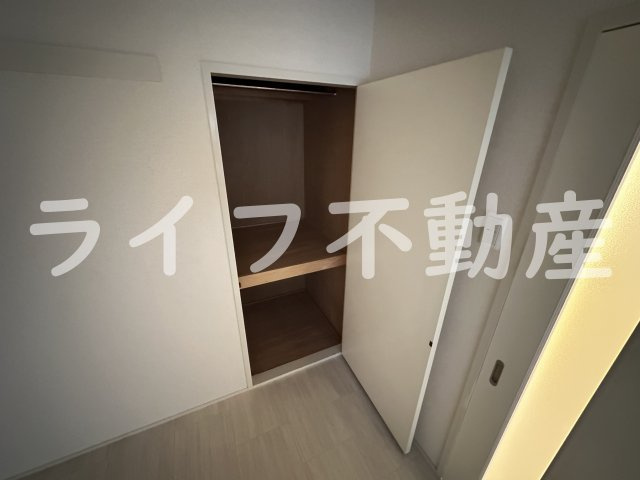 バレイシティの収納|大きなものも収納できそうです