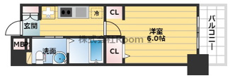 【間取り】 | エステムプラザ大手前エヴァース
