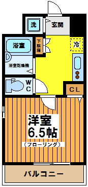【間取り】 | CYNTHIA FOUR-D HATAGAYA