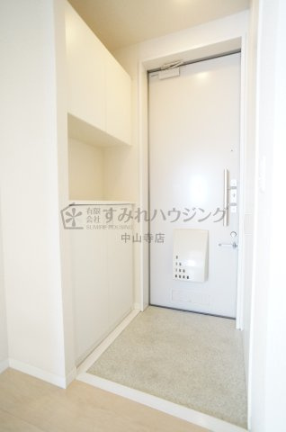 シャーメゾンアトラの玄関