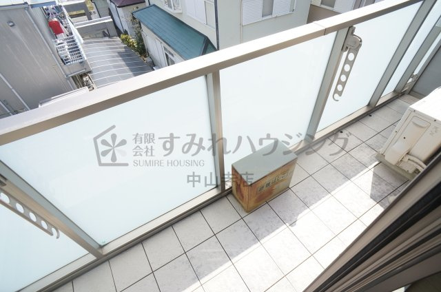 シャーメゾンアトラのバルコニー