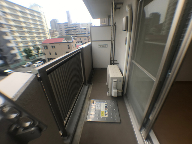 マンション八雲のバルコニー