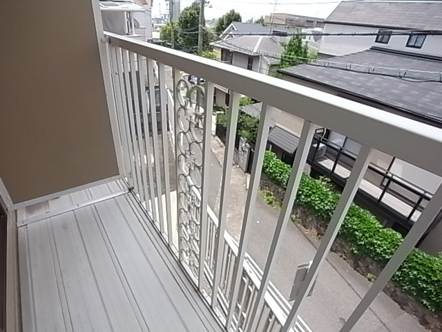 ホーミー前田のバルコニー