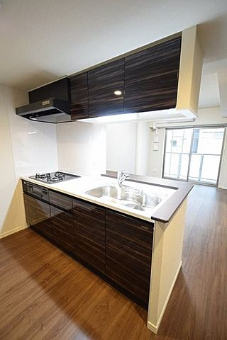 神戸海岸通　萬利Residenceのキッチン